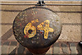 Old quayside bollard on the Clyde