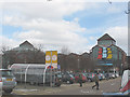 Car park of Surrey Quays shopping centre