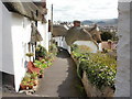 Thatched cottages, Church Steps, Minehead