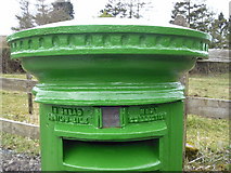 N9451 : Postbox, Drumree, Co Meath (detail) by C O'Flanagan
