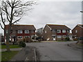 Approaching the junction of  Lingfield Way and Gainsborough Drive