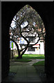 The church of St Mary in Diss - view through the tower arch