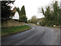 Looking north on Plumpton Lane in Plumpton