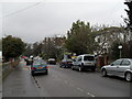 Looking northwards up Tennyson Road