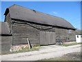 Bike by the barn