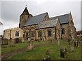 Ticehurst Church with its brand-new School-Room from the South-East