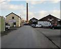 Star Trading Estate office and chimney, Ponthir