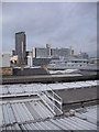 Sheffield, from the train station tram stop