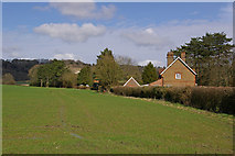 TQ2151 : Kemps Farm Cottages by Ian Capper