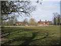 Big old houses at Honiley