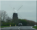 TL5174 : Stretham windmill by Chris Gunns