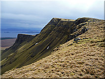 NG4757 : The north ridge of Baca Ruadh by John Allan