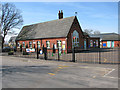 TM0781 : Bressingham Primary School in School Road by Evelyn Simak