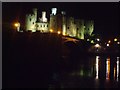SH7877 : Conwy Castle at night by N Chadwick