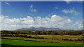 Fields and mountains near Clough