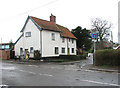 House by the junction of The Street and Chapel Road, Dickleburgh