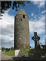 O0598 : Round Tower at Dromiskin, Co. Louth by Kieran Campbell