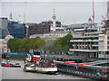 View towards the City of London