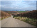 SW8158 : Minor road from Crantock to St Newlyn East by Rod Allday