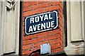 Royal Avenue sign, Belfast