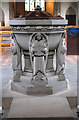 St Alban, Vincent Road, Becontree - Font