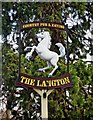 The Langton pub sign, 189-191 London Road