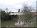 Ham Island Bridge on a dull March afternoon