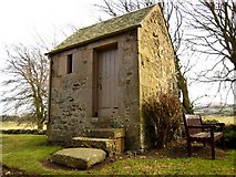 NS9935 : Symington: the graveyard watch-house by Martyn Gorman