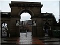 Exiting Park Crescent