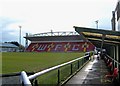 Woking Football Club - ground and Leslie Gosden Stand