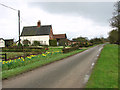 Thorpe Abbotts Road past Rose Farm