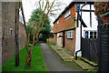 Cottages in alley, Ardingly