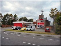 SU3645 : Andover - Fire Station by Chris Talbot