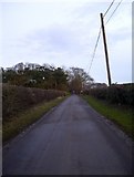 SU5946 : Farleigh Lane, the road east from Dummer by peter clayton