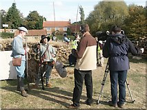 TF3465 : Re-enactment - The Siege of Bolingbroke Castle by Dave Hitchborne