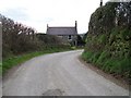 House at the bend below Penbryn farmhouse