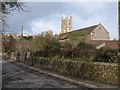 Court House Farm and church, Portishead