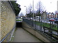 Entrance to subway under the Great West Road, Chiswick