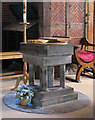 St Philip & All Saints, Marksbury Avenue, Kew - Font