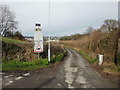 Single track road ahead, Rhiwderin