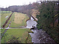 Downstream from the New Road bridge