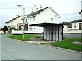 Bus shelter at Lurganare