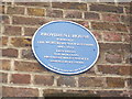 Plaque in Grafton Road