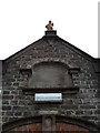 Datestone on the former soup kitchen in Grafton Road