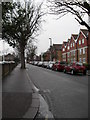 A dull grey day in Christchurch Road