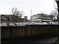 Looking from Stoke Abbott Road towards Christchurch tower