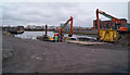 Dredging work at Ferry Dock