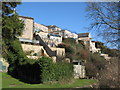 (The rear of) houses on the south side of the Market Place