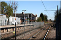 Looking east from Birkbeck station