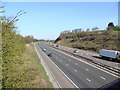 M5 near Whitley Head, looking towards Bristol